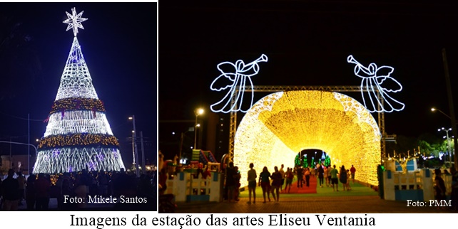 Estação Natal” ilumina Mossoró em projeto inovador idealizado pela  Prefeitura